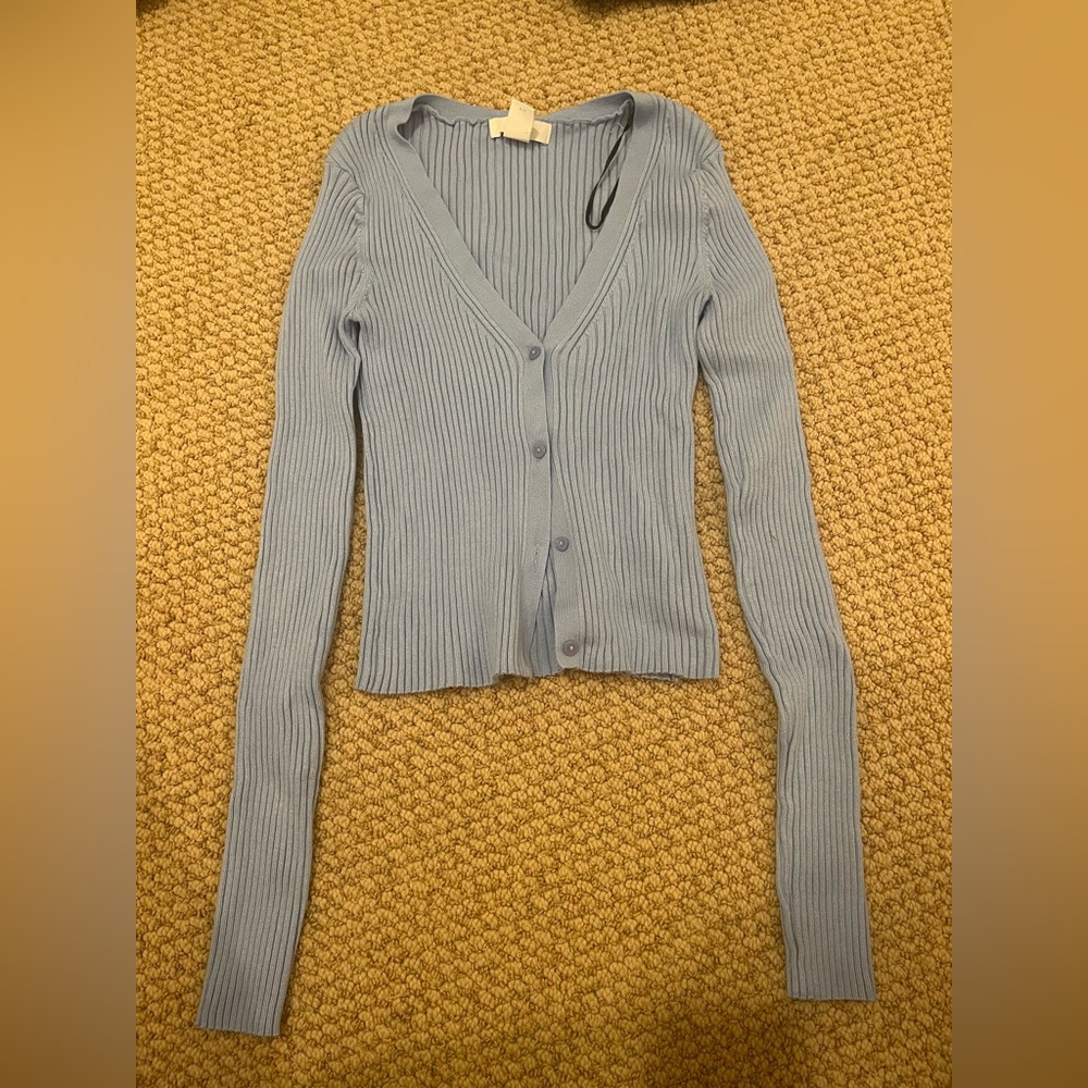 Cute tight blue top from H&M